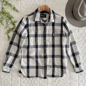 Carhartt Plaid Button Down Top